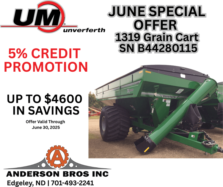 June Special Offer- Unverferth